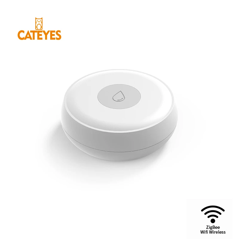 Cateyes Zigbee 3,0 умный дом wifi беспроводной Датчик Затопления приложение Tuya домашняя Автоматизация сцена безопасность уровень воды сигнализация детектор