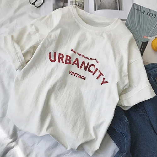 Xian 822 bai Женские футболки с коротким рукавом, Япония, Harajuku, для девочек, Ulzzang, свежий цвет, в полоску, радужная футболка, женская, Корейская, кавайная, розовая, топы, футболки - Цвет: Xian 822 bai