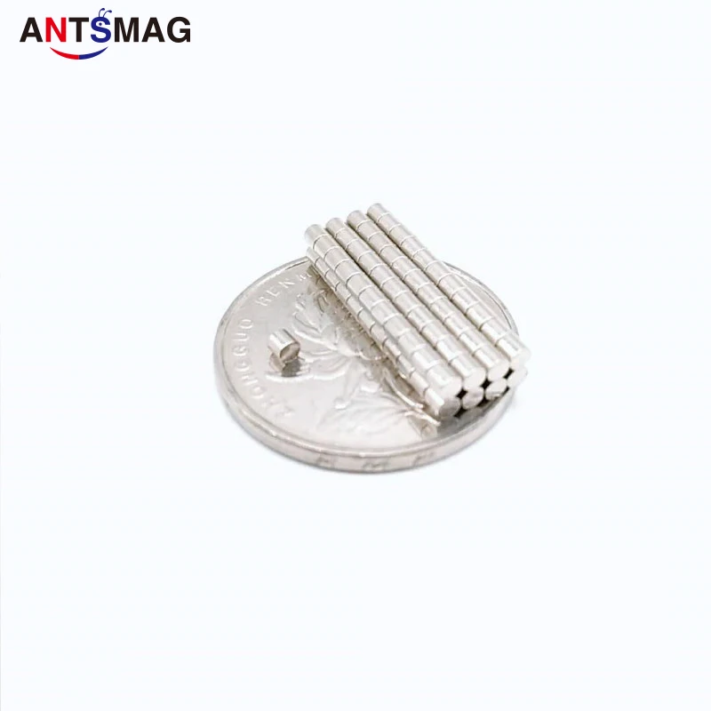 200 шт. D2X2mm неодимовый магнит сильный неодимовый магнит диск из редкоземельного металла магнит