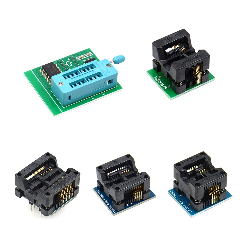 Новейшая версия EZP2019 высокоскоростной USB SPI программатор ezp с 12 поддержкой 24 25 93 EEPROM 25 флэш-чип биос+ 7 разъемов