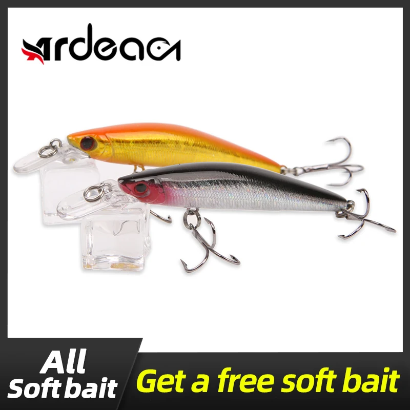 

Fishing lure minnow floating 85mm 8.5g slim Wobbler crankbait lure seawater perch bass lure artificial hard bait