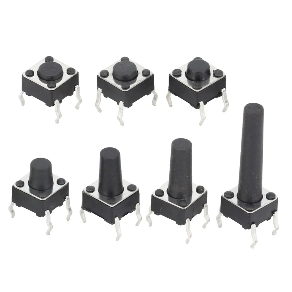 10 PCS Momentary Taktile Tact Push Button Switch 4,7 x 3,5 x 1,67 mm 4 Pin SMD