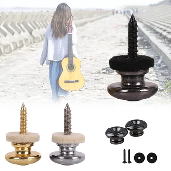 

Guitar Strap Lock Round Head Strap Lock Pins Screw For Acoustic Electric Bass Guitars Guitar Strap Guitar Parts Accessories
