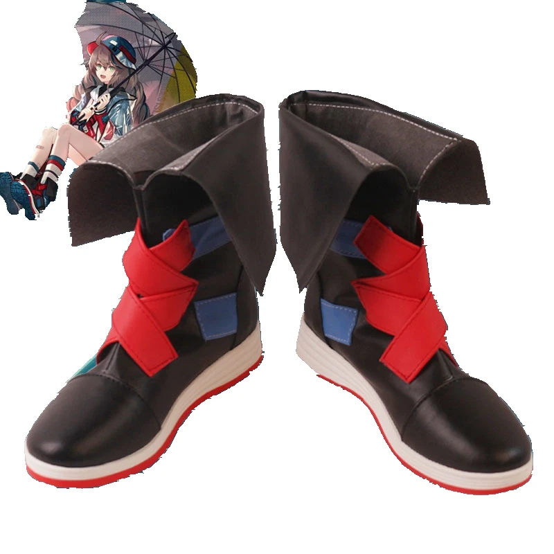 

Unisex Anime Cosplay Arknights Cuora Cosplay Costumes Shoes Boots Custom Made