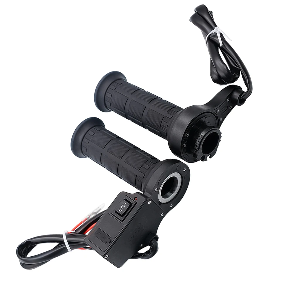 Премиум мотоцикл 22 мм Электрический Подогрев формованные ручные ручки многофункциональный нагреватель ручек с Вольтметр новые продукты