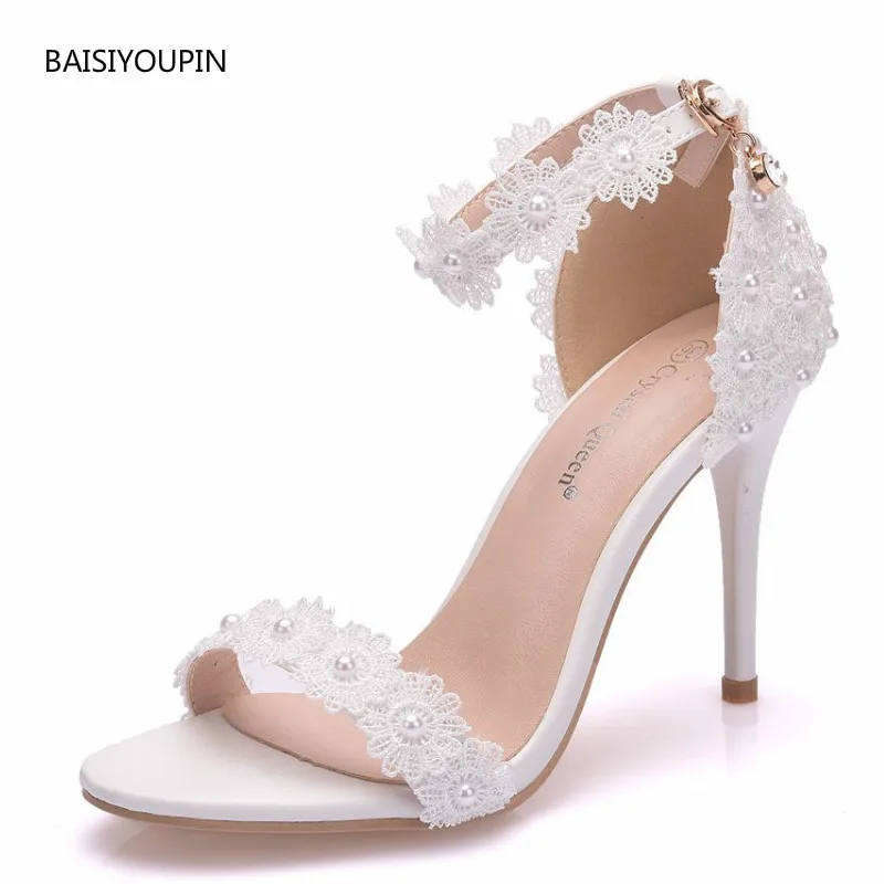 9cm High Heels New Fashion Women Sandals Pumps Bridesmaid Shoes