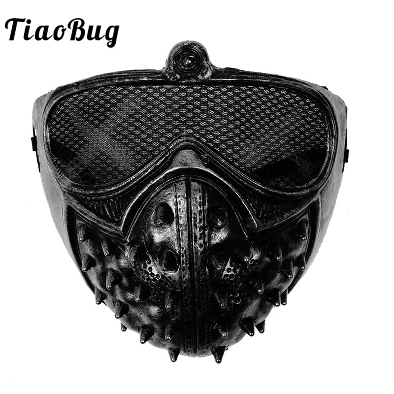 Steampunk half face Unisex Masquerade Halloween Custom Mask