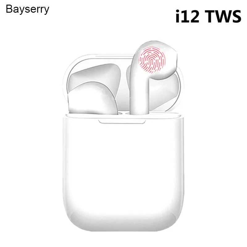 

Bluetooth 5.0 i12 TWS wireless Earphone Stereo Sport Earbud Touch Headphone For iPhone 11 Samsung S9 Xiaomi Huawei Phone HD Call