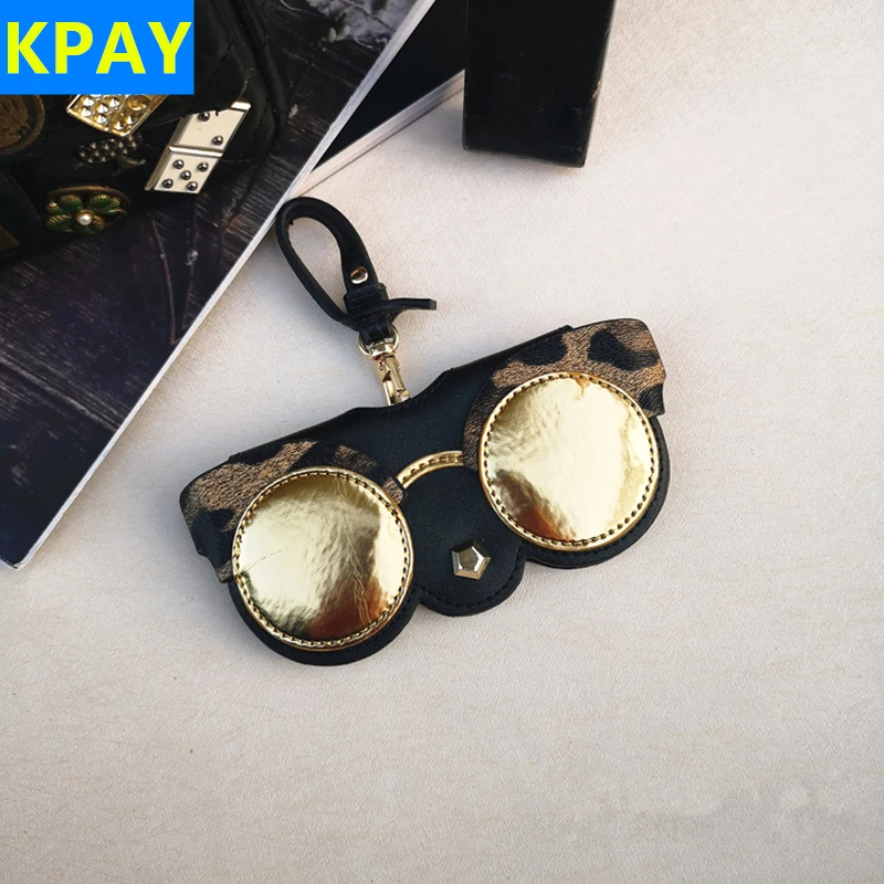 KPAY, уникальная сумка для очков из искусственной кожи, мультипликационный Многофункциональный Чехол для очков, женские солнцезащитные очки, защита для хранения, популярные милые