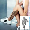 Big Black Tiger Tattoos Fake Men Wolf Leopard Tatoos Waterproof Large Beast Monster Body Arm Legs Tattoos Temporary Paper Cover ► Photo 3/6