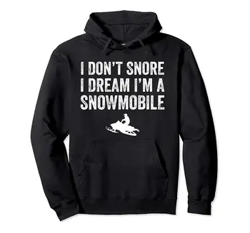 

I don't snow I dream I'm a snowmobile Hoodie & swearshirt fun, dark heather