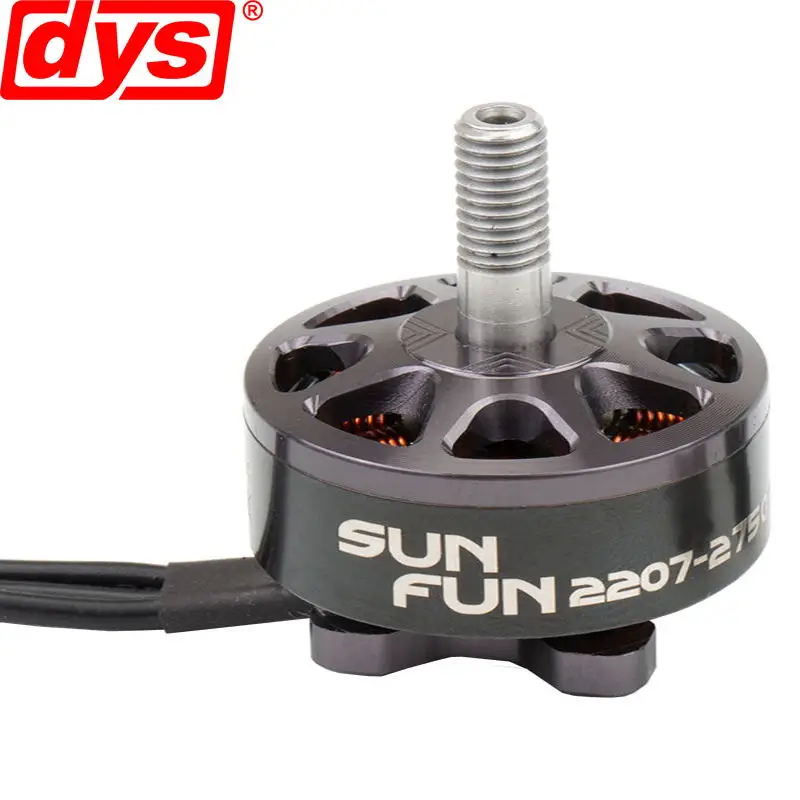 RC MODEL DYS Sunfun series brushless motor SF2207 1750 2450 2750KV 3-6s mounting hole stickers for multirotor Quadcopter FPV |
