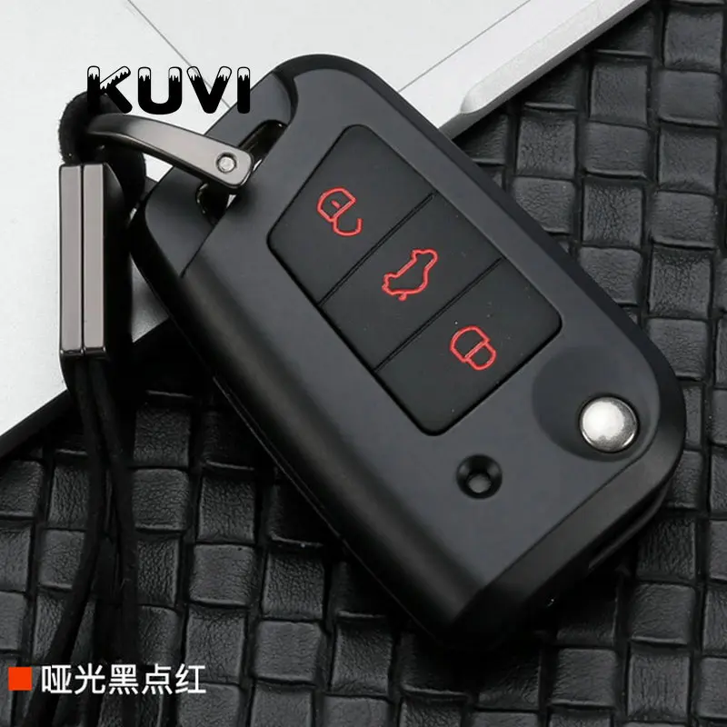 Чехол из углеродного сплава для Volkswagen VW Golf 7 GTI MK7/POLO 2016 Skoda Octavia A7 чехол ключа
