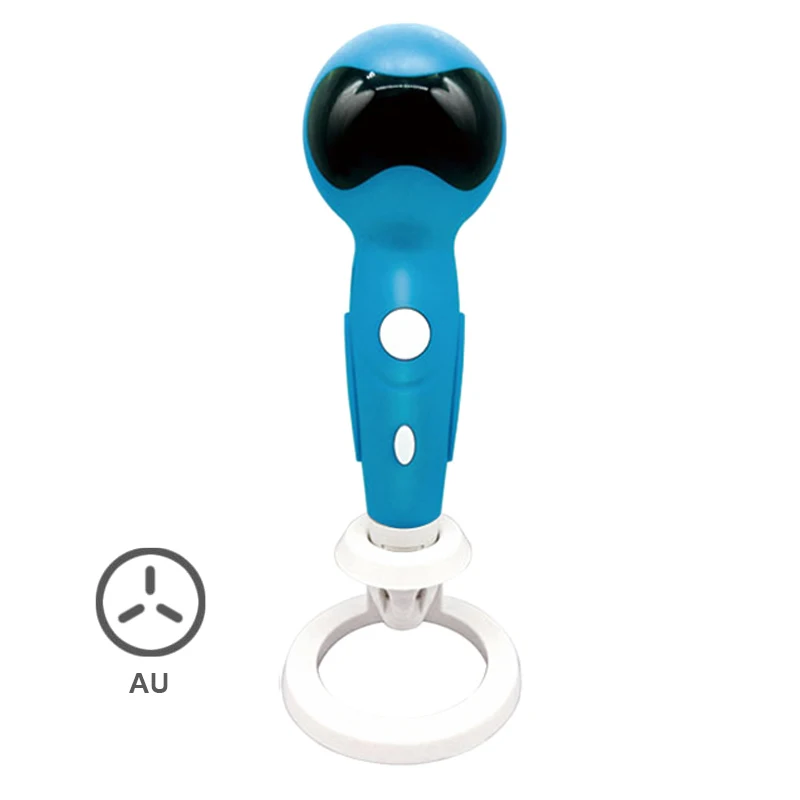 Blue AU 3D Ручка светодиодный дисплей Робот Форма голоса подсказка USB 3D печать Ручка GK99 - Цвет: Blue AU
