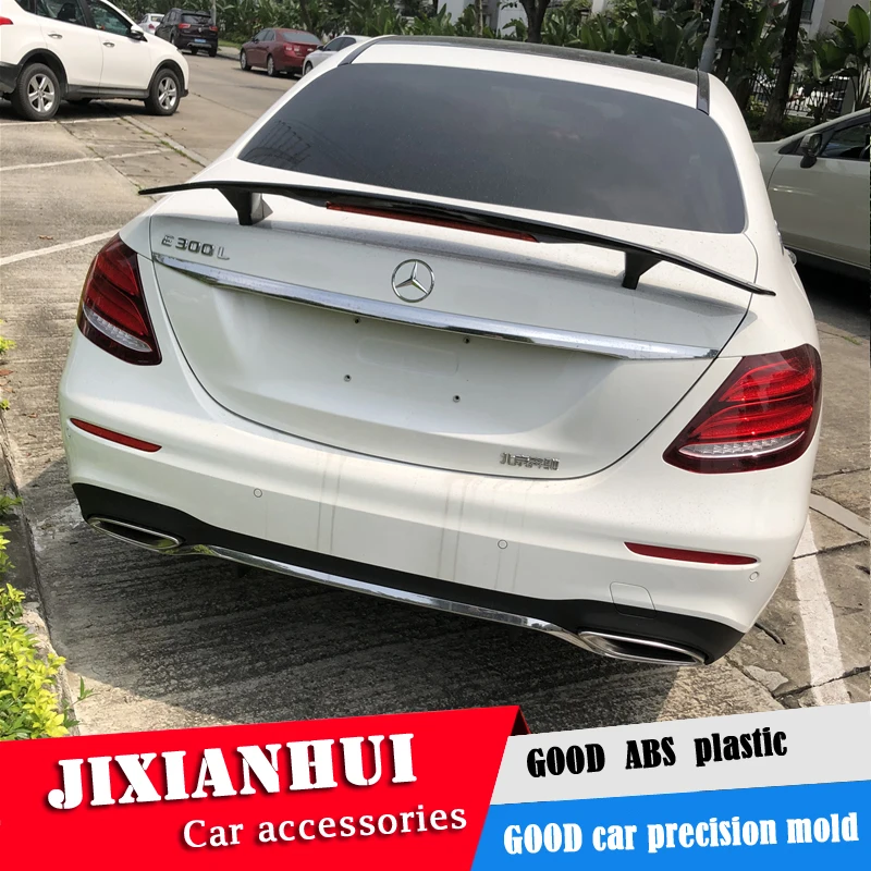 Спойлер для Benz W213 2016-2019 E-class E300 E320 E260 спойлер из TF ABS материала заднего крыла