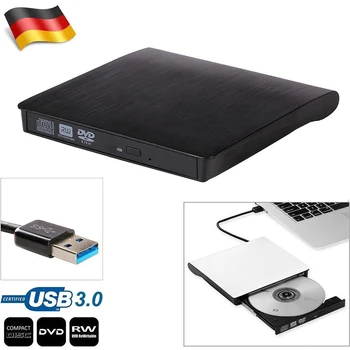 

New For Laptop PC Computer Slim External USB 3.0 DVD RW CD Writer Drive Burner Reader Player