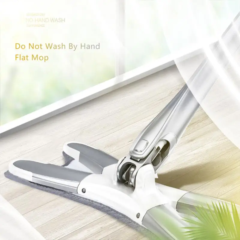 Швабра из микрофибры для пола x-образная Ручная стирка плоские швабры с сменной тканью ручной экструзии бытовые чистящие инструменты