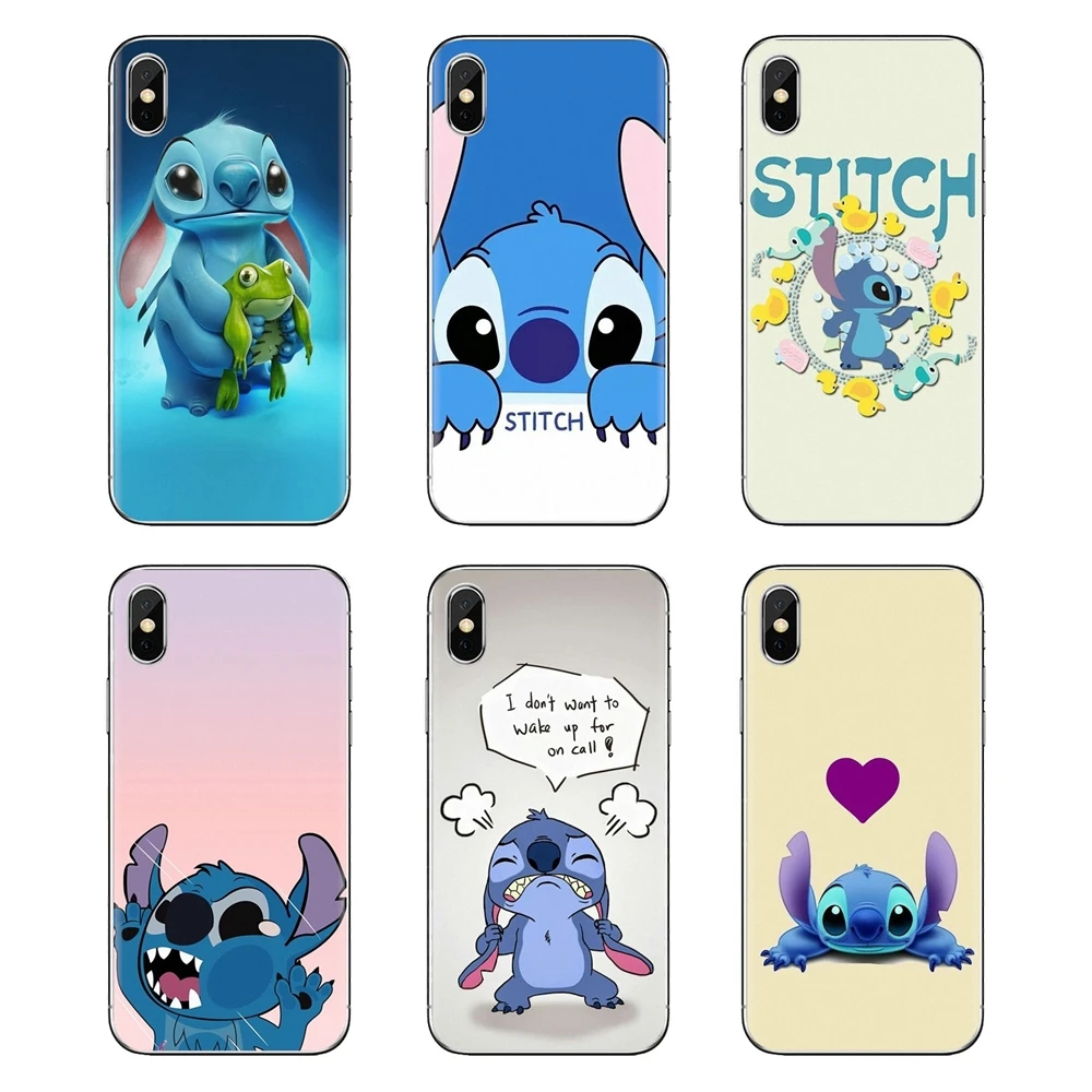 

Lilo and stitch Ohana Transparent Soft Shell Covers For Xiaomi Redmi 4A S2 Note 3 3S 4 4X 5 Plus 6 7 6A Pro Pocophone F1