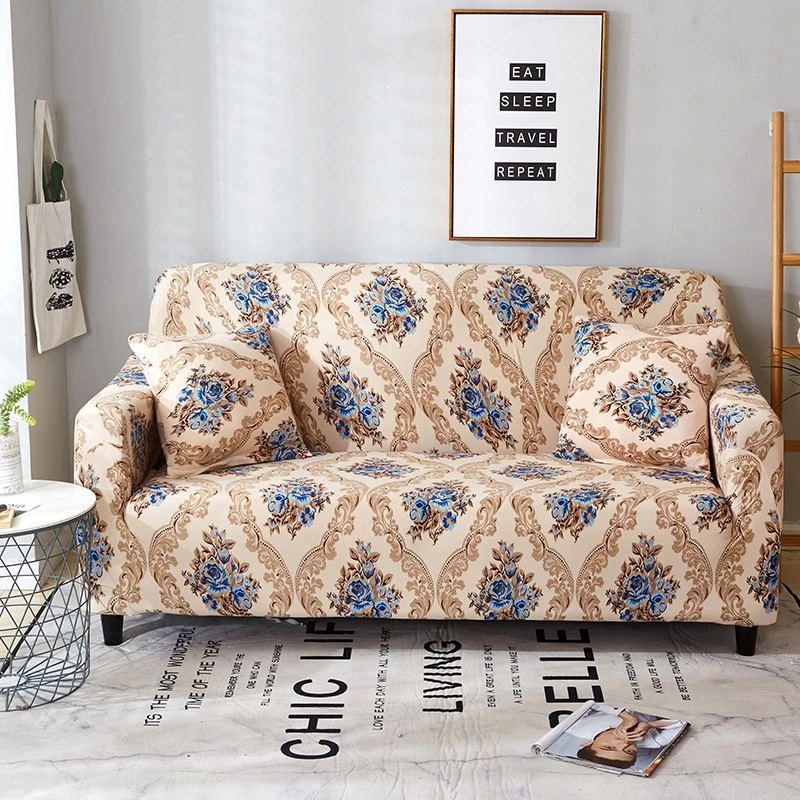 Пыленепроницаемый эластичный плотный чехол для дивана нескользящий чехол все включено нескользящий эластичный чехол для дивана полотенце домашний декор