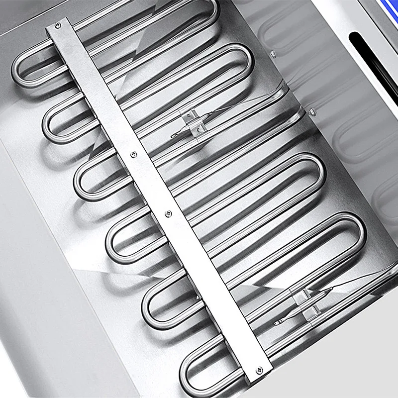 30L Electric Fryer Single Commercial Fried chicken French fries Frying Machine Stainless Steel 6000W Deep Fryer