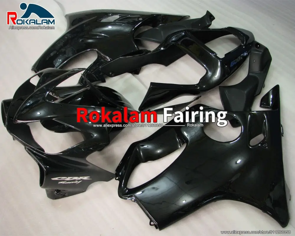 

Комплект из АБС-пластика для Honda CBR600 F4i 2001 2002 2003 CBR 600-F4i 01 02 03 черная обтекатель для мотоцикла (литьё под давлением)
