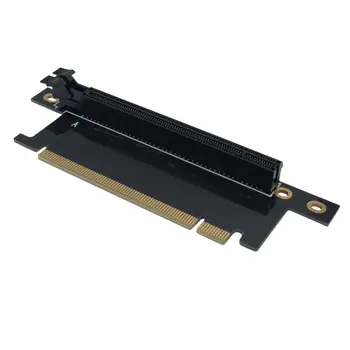 

PCI-E Extension Card 90 Degree Right Angled Forward and Reverse Riser Extension Card Adapter Computer Case Connector Card Stock