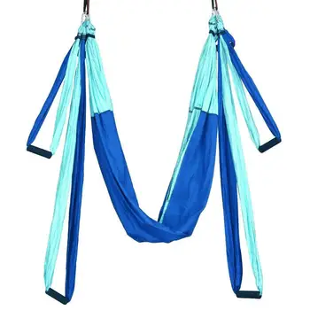 

Durable Flying Swing Anti Gravity Equipments Bandage Hang Buckle Sports Yoga Hammock Deluxe Sling Trapeze Exercise Practical