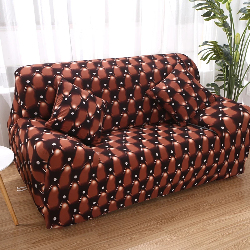 Slipcovers спандекс стрейч чехлы для диванов Красочные эластичные Нескользящие чехлы для диванов анти-Грязная мебель чехлы для диванов