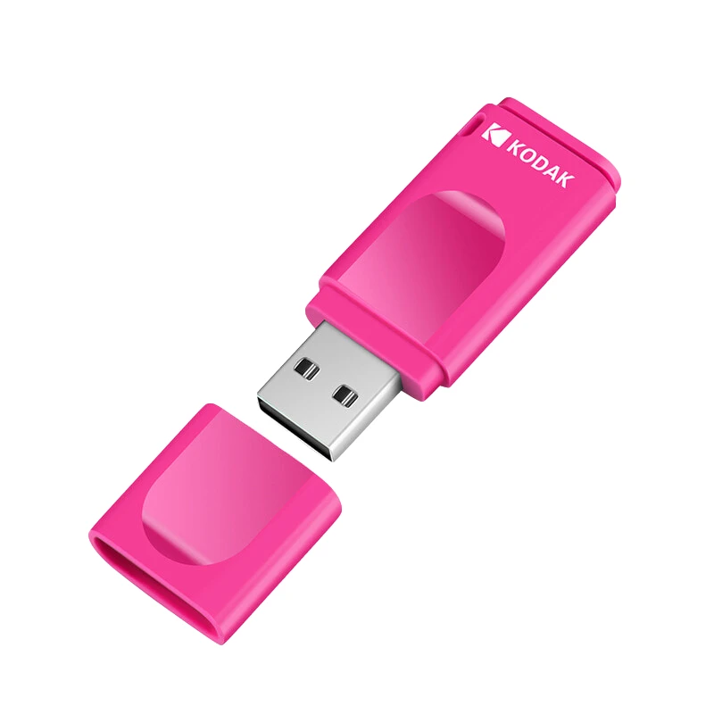 Rose Red Kodak K232 USB 2,0 Мини Портативный U диск 16 Гб оперативной памяти, 32 Гб встроенной памяти, 64 ГБ USB флеш-накопитель Флешка красочные противоударный автомобиль U диск USB Стик - Цвет: Rose Red