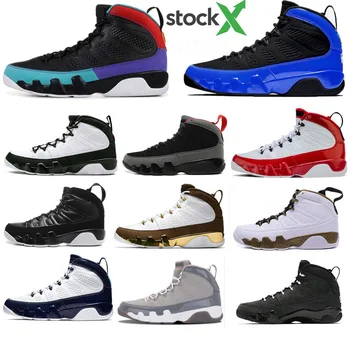 

Cheap 9 9s Basketball Shoes Sneakers Pearl Racer Blue Gym Red Dream It UNC Anthracite Reflective Mens Man Designer