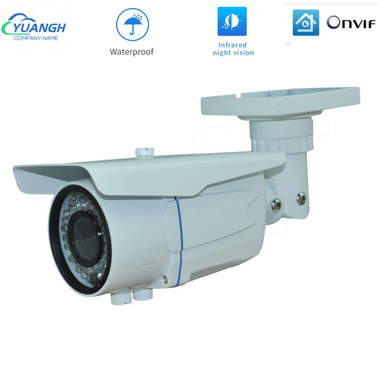 

Outdoor IP Camera 5MP IR Night Vision 2.8-12mm Lens Manual Zoom ONVIF Face Detection Surveillance AI Camera
