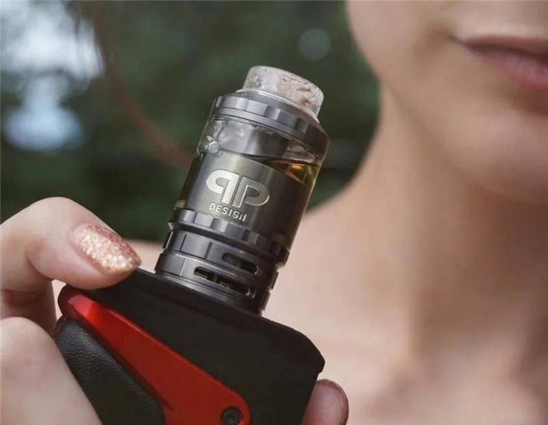 Новейший QP Designs Fatality M25 RTA бак 25 мм диаметр 5 мл емкость двойная одинарная катушка