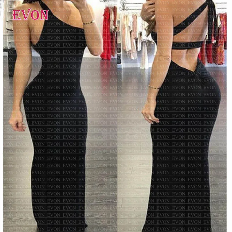 Черные длинные вечерние платья русалки Vestidos De Fiesta De Noche Эластичные на одно плечо с открытой спиной краска официальное вечернее платье
