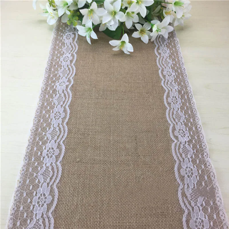 

Tablecloth Table Cloth Lace Decorative Jute Tablecloth Table Cover Mat Kitchen Wedding Dining Tea Table Cloth