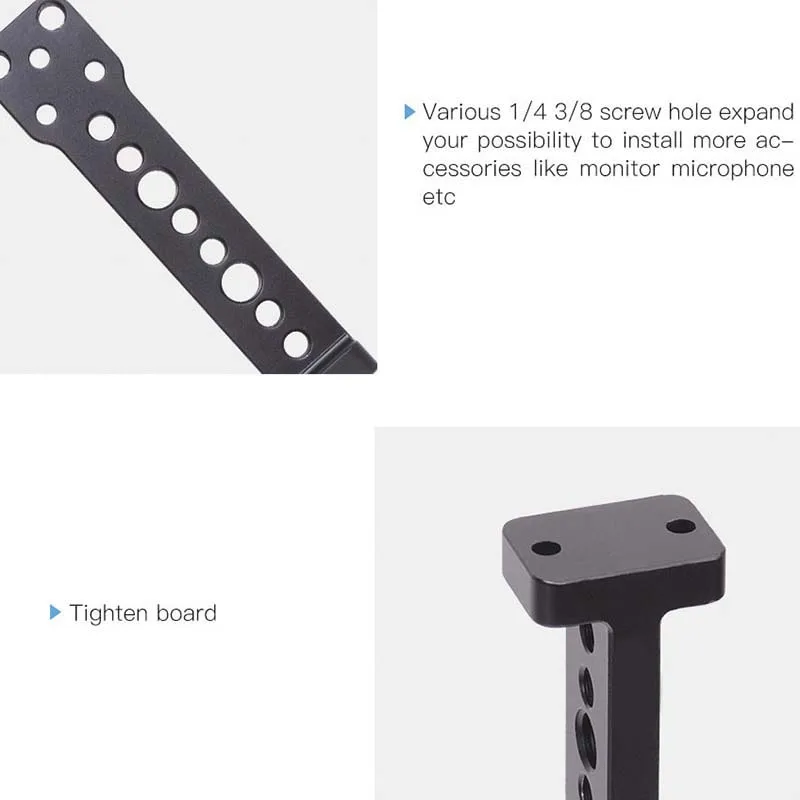 Топ Mini-Vision для Ronin S Gimbal аксессуары для шеи удлинительная пластина подключения светодиодный микрофон монитор фотографии