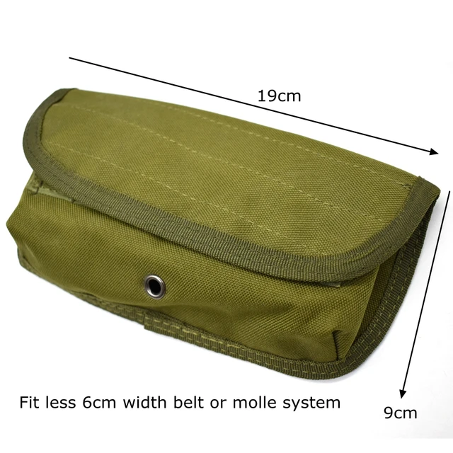 Tactical Molle 10 Round Shotgun Shell Reload Magazine Pouch 12G