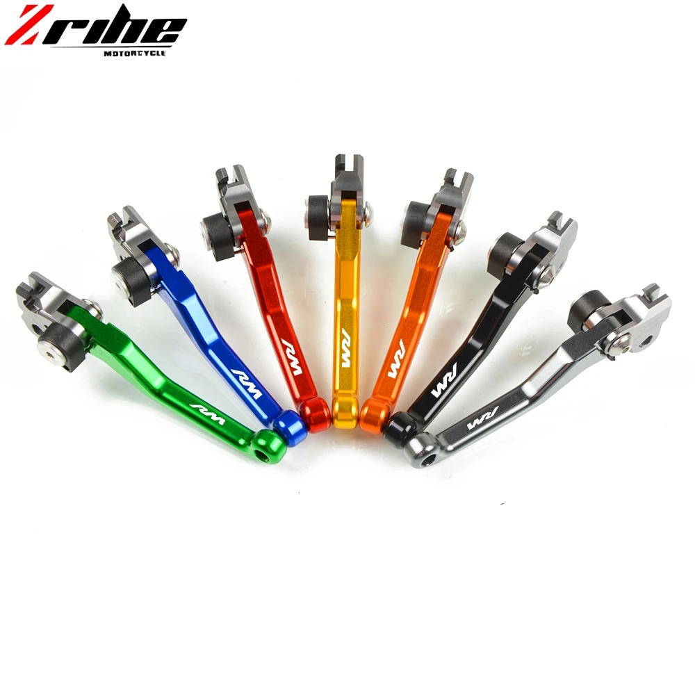 Для suzuki RM 125 250 RM125 RM250 2004-2008 2005 2006 2007 Мотоцикл с ЧПУ Сводные сцепные рычаги RM 125 Байк мотокросс