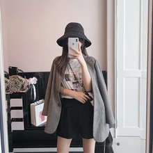 Mishow Женское свободное пальто Элегантные женские полупальто Плащ-накидка MX19A6464