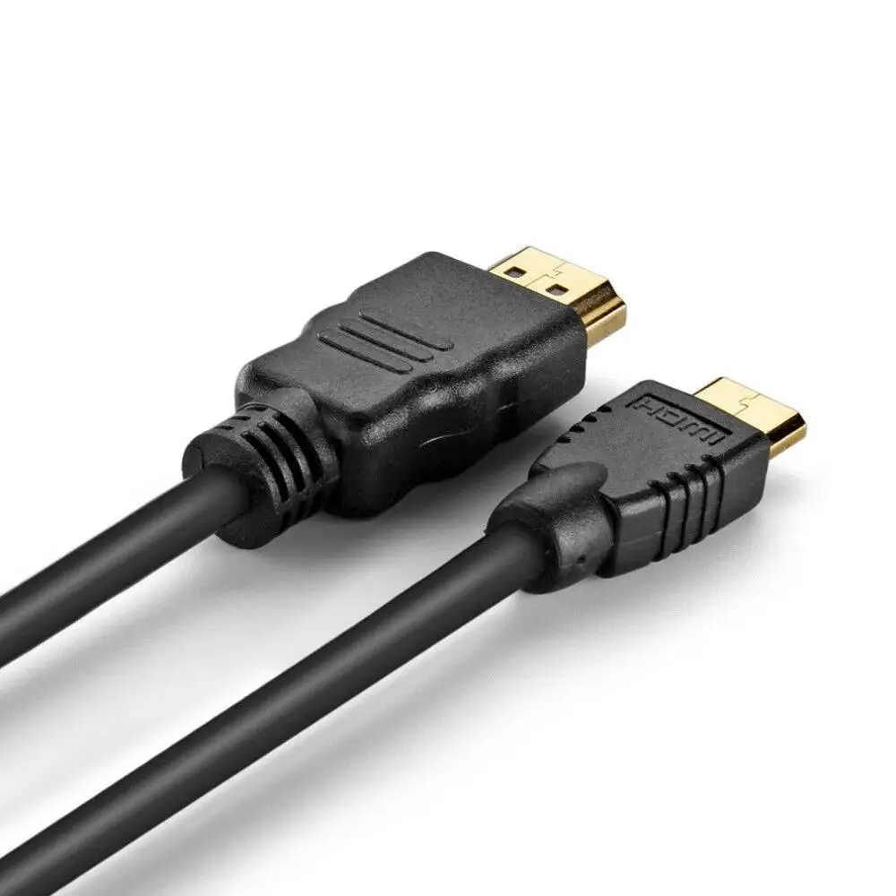 3 м мини-HDMI-Male 1080p кабель 1.3a Тип a-c HD позолоченный 3D кабель для HDTV сплиттер