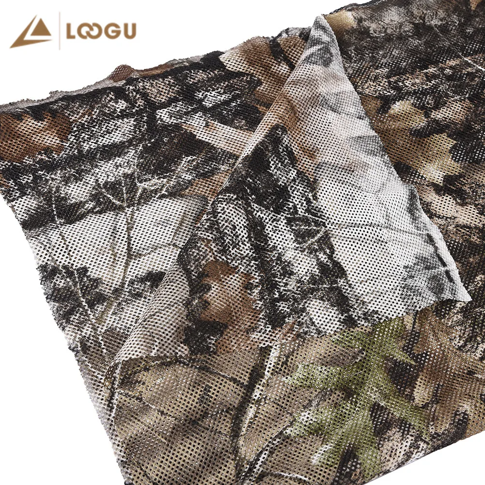 LOOGU 300D Simple Camouflage Netting 1.5x3 1.5x6 Awning Cover Mesh Fabric Cloth Shade Net Camo-net Outdoor Courtyard Decoration