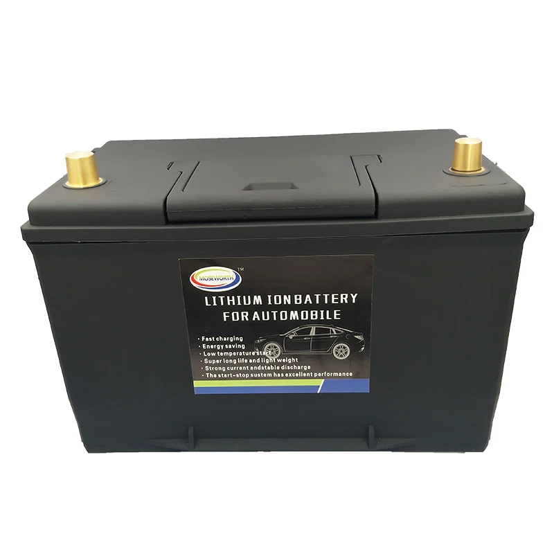 95AH 95D31L/R LiFePO4 Battery Automobile Battery 12V Lithium Phosphate ion 1800CCA Size-305*172*203mm LiFePo4 Auto Car Battery