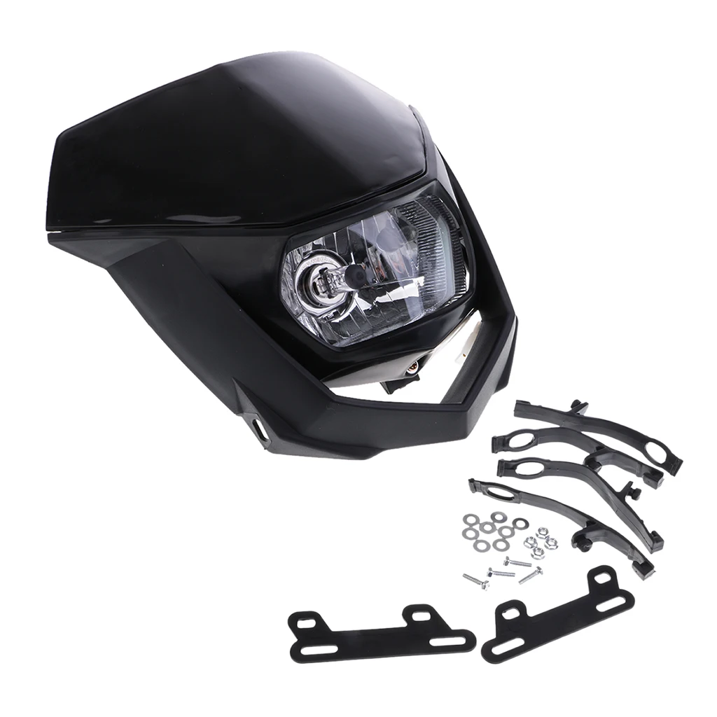 Universal Dual Sport Motorcycles Universal Headlight Fairing Kit for Dirt Bike Dual Sport for KTM Honda CRF XLR CRE XRM Offroad 
