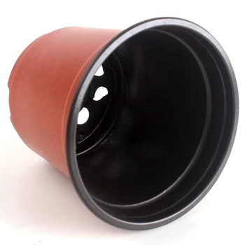 

LBER 50Pcs 8.26inch Plastic Flower Seedlings Nursery Supplies Planter Pot/Pots Containers Seed Starting Pots Planting Pots