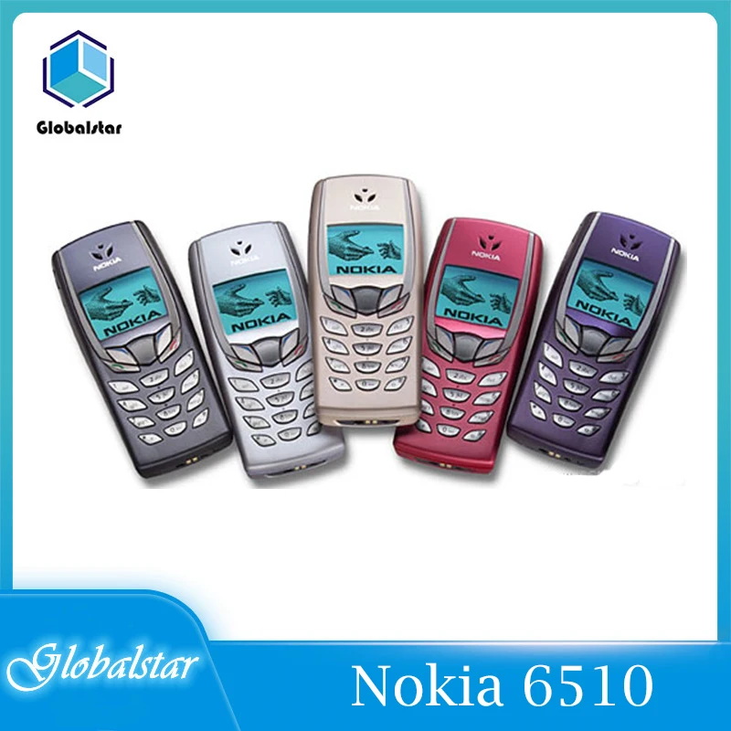 Mejor precio Nokia 6510 reacondicionado Original desbloqueado Nokia 6510 2G GSM desbloqueado barato teléfono celular garantía de un año gratis envío WGwgrmNdlD3