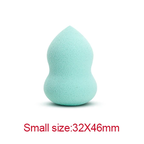 Small Light Green Cocute beauty губка для макияжа пудра пуховка гладкая основа для Макияжа Губки для леди Макияж Губка Высокое качество косметическая пуховка цвета инструмент - Цвет: Small Light Green