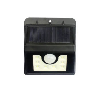 

Solar Lights, 8 LED Solar PIR Motion Sensor Light Waterproof Outdoor Security Lamp for Garden, Yard, Deck