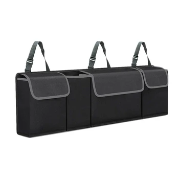 

Car Universal Rear-Seat Storage Bag Rear Tail Trunk Foldable Oxford Cloth Hanging Bag