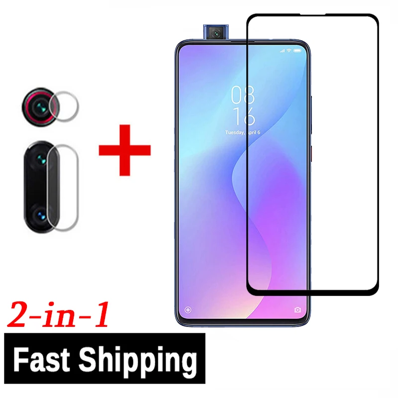Защитное стекло для Xiaomi Mi 9 t защита экрана 2 в 1 закаленное камеры Xiomi T Pro Mi9t Xiaomi9t