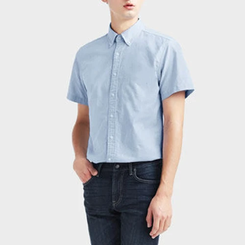 

homme tommi high quality 100%cotton thick camisa masculina Men Short sleeve Dress Shirts fashion casual hombre chemises