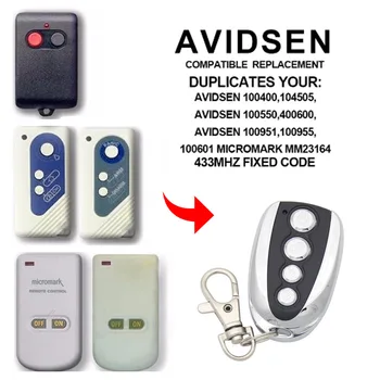 

AVIDSEN 433.92mhz remote control copy universal garage door AVIDSEN 100951 100955 100550 100400 104505 remote control 433mhz